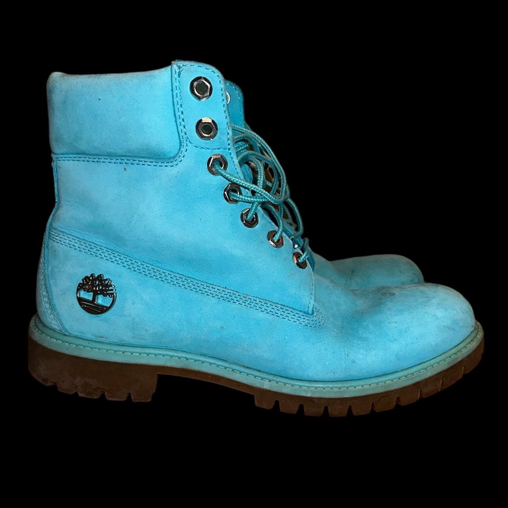 Tiffany blue 6 inch Timberland
